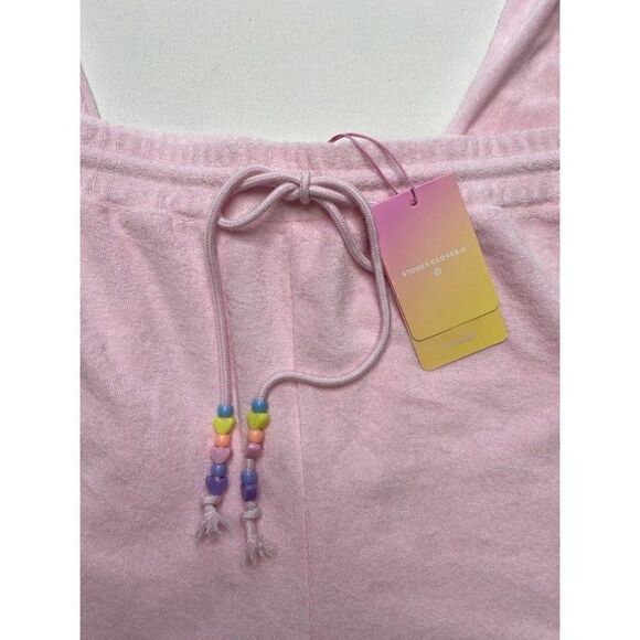 Stoney Clover Lane x Target Pink Cropped Terry Jogger Sz‎ 4X NEW - Picture 3 of 12